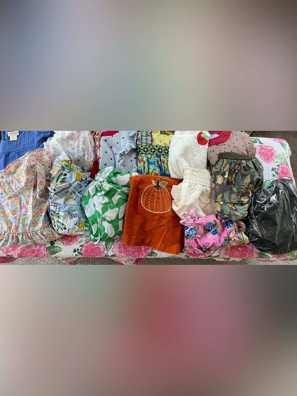 Girls Clothing Lot 14 Pcs Sz 4/4T Gap Crewcuts Matilda Jane Kate Quinn